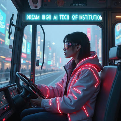 Flux KI Bildgenerierung_Futuristic