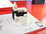 Porta Nigra Figur Stadtseite - crossmediales Kit für Blinde und Sehbehinderte im Stadtmuseum Simeonstift Trier