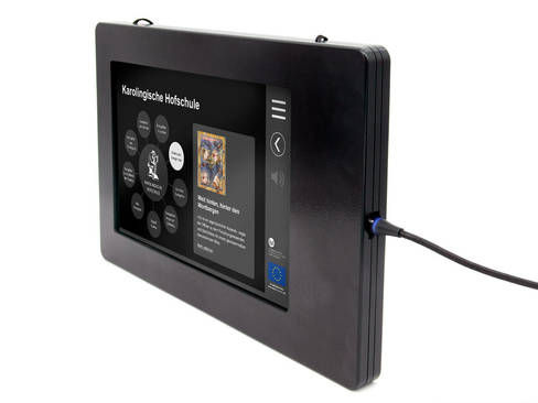 Multimedia Guide Dorengo in der Schatzkammer Trier