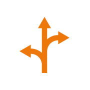 Icon Verzweigung -  Dorengo ist flexibel